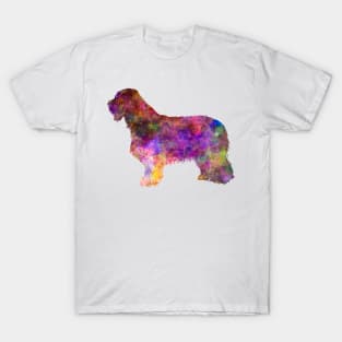 Bearded collie in watercolor T-Shirt